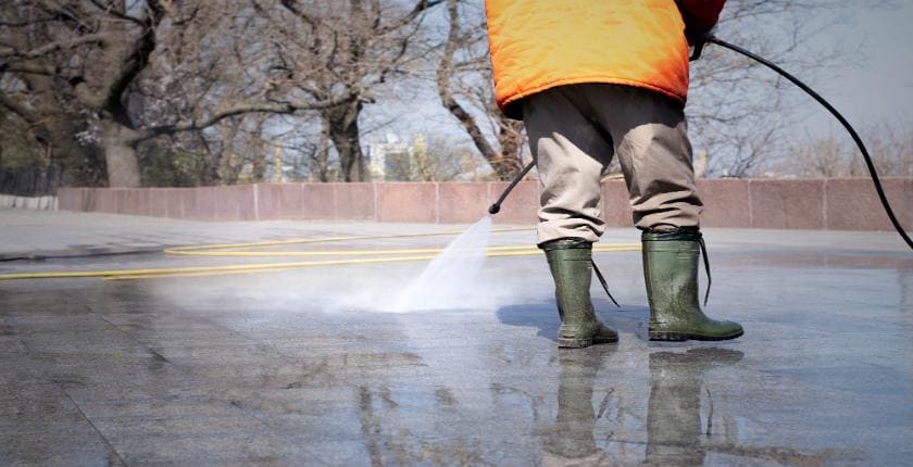 Hydroblast Line Removals in Devon